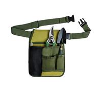 Unisex Tool Belt Pouch, Adjustable Gardening Utility Belt, Multifunctional Pocket Design with Easy Access, Construction and Floral Work Gear for Planting Pruning, Sturdy Tool Holder with Comfortable