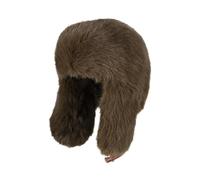 Unisex Trapper Hat Fluffy Russian Ushanka Faux Fur Bomber Hunting Hat Winter Earflap Hat Aviator Pilot Cap Windproof Thermal Trooper Hat Thickened Super Warm Hat Skiing Skating Hat for Men Women