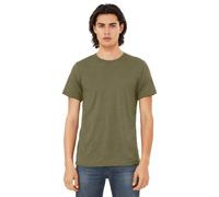 Unisex Triblend Short-Sleeve T-Shirt - OLIVE TRIBLEND - L