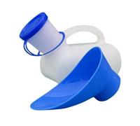Unisex Urinal, 1L Portable Toilet Urinal for Men and Women, Pee Bottle with a Sealed Lid and Funnel for Elderly Kids and Patients for Camping Outdoor Travel