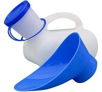 Unisex Urinal Bottle - 1000ML Unisex Traveling Camping Reusable Plastic Urinal Toilet With Connector That Is Randomly Delivered For Car, Travel, Elderly, And Incontinence Durable and Practical