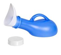 Unisex Urinal Portable Urine Bottles Urinals for Men Woman Emergency Toilet Plastic Pee Container with Lid 1000ML for Camping Outdoor Travel