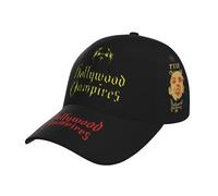 Unisex Vampires Rock Supergroup Baseball Cap Full-Coverage Printed Stylish Curved Brim Cap All-Season Essential for Every Adventure Multicoloured One Size