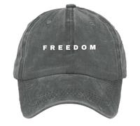 Unisex Vintage Freedom Print Hat Retro Turning Point Action Baseball Cap This is The Turning Printed Hats Gray