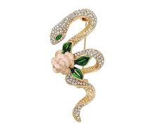 Unisex Vintage Snake Brooches Modern Snake Brooch Pin Accessory For Women And Men Suitable For Various Outfits Trendy Animal Brooch