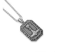 unisex Vintage Vikings Rune Symbol Warrior Hammer Pendant Scandinavian Celtic Knot Amulet Necklace Men's Jewelry Gift gifts