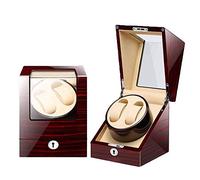Unisex watch winder Automatic for Rotating and Storage Bit Display Case 5 Rotation Modes Winder Watch Shaker Box