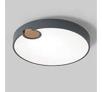 Unisex watch winder Chandelier, Household LED Ceiling Light White Light 5000K Embedded Installat Saving Ceiling Light Flat Round Lighting Fixture for Bedroom, Hallway, Den, Office(Grey,30cm)