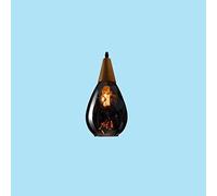 Unisex watch winder Chandelier, V-intage Pendant Lamp，Creativity Solid Wood + Glass Pendant Light, Amber Single Head Chandelier for Bathroom, Dining Room, Warehouse, Living Room, Corridor, Balcony,
