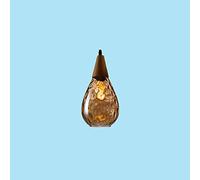 Unisex watch winder Chandelier, V-intage Pendant Lamp，Creativity Solid Wood + Glass Pendant Light, Amber Single Head Chandelier for Bathroom, Dining Room, Warehouse, Living Room, Corridor, Balcony,