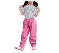 Unisex Waterproof Over Trousers Toddlers Boys Mud Dirty Proof Bottoms Taped Seams Rain Pants Waterproof Boys Dungarees Toddler School Rain Pants Travelling 2-12 Years