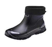 Unisex Wellingtons Boots Ankle Wellies Men Knee High Waterproof Wellie Insulated Rubber Warm Boot Durable Non Slip Shoe MidCalf for Fishing Farming Gardening