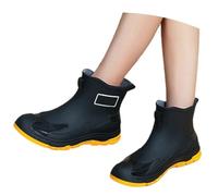 Unisex Wellingtons Boots Neoprene Wellington Boot Waterproof Snow Rain Insulated Rubber Warm Comfort Lightweight Work Adjustable Closure for Fishing Farming Gardening