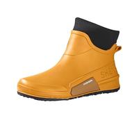 Unisex Wellingtons Boots Neoprene Wellington Boot Waterproof Snow Rain Insulated Rubber Warm Durable Non Slip Shoe Adjustable Closure Perfect for Outdoor Mud