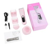 Unisex Wet Dry Body Hair Groomer With Ceramic Head Wet And Dry Shaver USB Charging Dock Bikinis Trimmer