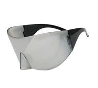Unisex Wide Angles Sunglasses Seamless Design Sun Protections Lightweight Outdoor Sports Glasses for Travel and Sports Fashionable Oversized Eyewears
