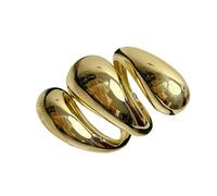 Unisex Wide Bangle Opening Adjustable Punk Arm Fashion Jewelry Suitable for Various Occasions Women Statement Jewelry, フリーサイズ