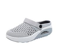 Unisex Wide Barefoot Shoes Air Cushion Athletic Sneakers Zero Drop Sole Comforble Walking Chunky Colorful Lifestyle Arch Support Running Fitness Outdoor Grey