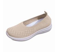 Unisex Wide Barefoot Shoes Lace-Up Casual with Memory Foam Platform Classic Sneakers Chunky Colorful Lifestyle Sparkly Fit Trainers for Spring Summer, Hiking Trekking Khaki