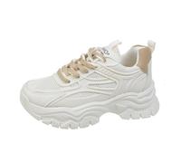 Unisex Wide Barefoot Shoes Ladies Breathable Sneakers Zero Drop Sole Quick Drying Chunky Colorful Lifestyle Summer Sport Outdoor Jogging Teens Beige