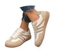 Unisex Wide Barefoot Shoes Trail Running Sneakers Minimalist Lightweight Comfortable Wedge Chunky Colorful Lifestyle air Cushion Arch Support Jogging Teens Beige