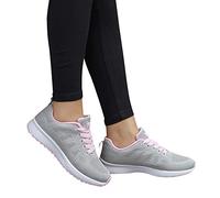 Unisex Wide Barefoot Shoes Trail Running Sneakers Minimalist Lightweight Comfortable Wedge Walking Tennis Travel Ladies Easy Walk Trainers for Spring Summer, Hiking Trekking Grey
