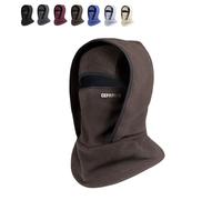 Unisex Winter Balaclava, Warm Face Cover, Windproof Thermal Warmer, Full Head Cover with Detachable Mask for Outdoor Sports (G)