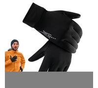 Unisex winter gloves - soft and comfortable material, lightweight, easy to wear, flexible and stretchy cut, easy to clean, robust quality for protection against the cold, leisure,