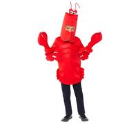 amscan Unisex World Book Day Red Lobster Kids Fancy Dress Costume