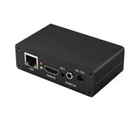 UNISHEEN BM1000H System Integration SRT RTSP RTMPS UDP ONVIF 1080P H265 H264 IPTV HDMI-Compatible to IP Video Encoder EU Plug Black