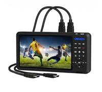 UNISHEEN UR500 HD Video Capture Box, 2 Channel HDMI Picture-in-Picture Video Recorder with Screen 7 inches MP4 Support SD Card U Disk Storage 1080p 60 FPS