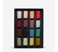 Unison Colour : Soft Pastel : Ginny Elston Versatility Set of 16 Half Stick Set