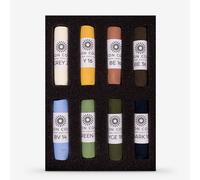 Unison Colour : Soft Pastel : Set of 8 Landscape