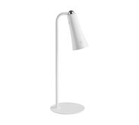 Unison No Cable rechargeable desk lamp White, Ø11.7x34.8 cm