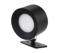 Unison No Cable rechargeable wall lamp Black, Ø8x4.5 cm