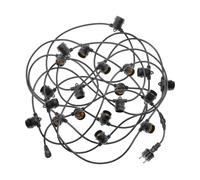 Unison Outdoor connectable string lights Black, 10 m