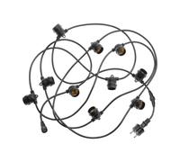 Unison Outdoor connectable string lights Black, 5 m
