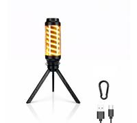 Unison Raid Mini Camping Lantern Rechargeable - Portable LED Emergency Light with Carabiner, Waterproof Lightweight Tent Light with Strobe Mode, USB Rechargeable for Hiking, Camping & Power Cuts