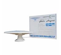 HELIO - Omnidirectional Amplified Digital HD TV Aerial Antenna 33dB High Gain Booster. Freeview UHF FM DAB. 12V / 24V ideal for Motorhome HGV Truck Caravan Boat Camping by Unispectra® (Magnet)