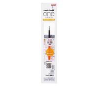 Unistar Mitsubishi Pencil One Refill, 0.38mm, Orange, UMR-38S
