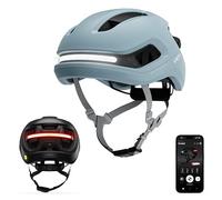 UNIT 1 Aura Hybrid Smart Bike Helmet | Urban & Road | MIPS | LED Front & Rear | Turn & Brake Light Compatible w/Remote | Crash Alert | E-Bike Fully Certified | Lightweight & Ventilated | App