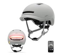 UNIT 1 NEON MIPS Smart Bike Helmet with Rear LED Light, Turn Signals, Brake Light & App Connectivity | MIPS Cycling Helmet for Urban Commuting, Road Cycling & E-Bike Riders
