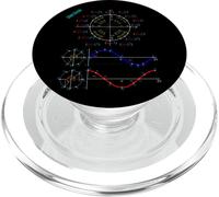 Unit Circle with Pi, Sine & Cosine for Maths & Physics Fans PopSockets PopGrip for MagSafe