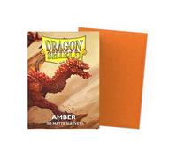 UNIT Dragon Shield Amber Matte Sleeves Standard Size (100)