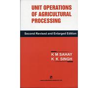 Unit Operations of Agricultural Processing