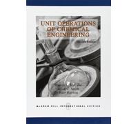 Unit Operations of Chemical Engineering, 7th Edition by Warren L. McCabe (2005-02-01)