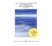 Unit Operations of Chemical Engineering (Int'l Ed) (COLLEGE IE (REPRINTS))