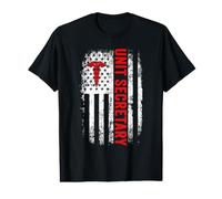 Unit Secretary American Flag Appreciation Week Healthcare Value Graphic T-Shirt
