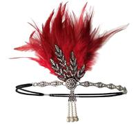 Unit, Vintage Charleston Headband With Pearls And Rhinestones, Accessory