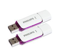 Unità flash USB Philips Snow Edition 64 GB, USB 2.0, confezione da 2